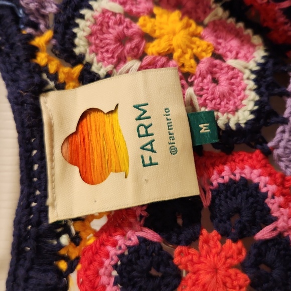 Farm Rio knitted flower sweater - Picture 2 of 3